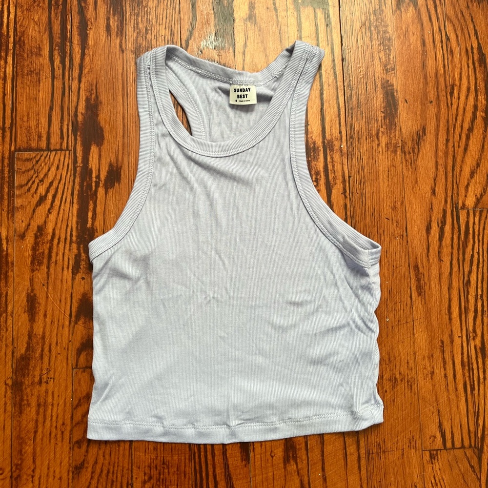 Sold Out Online | Gray Aritzia Sunday Best Honor Tank | S